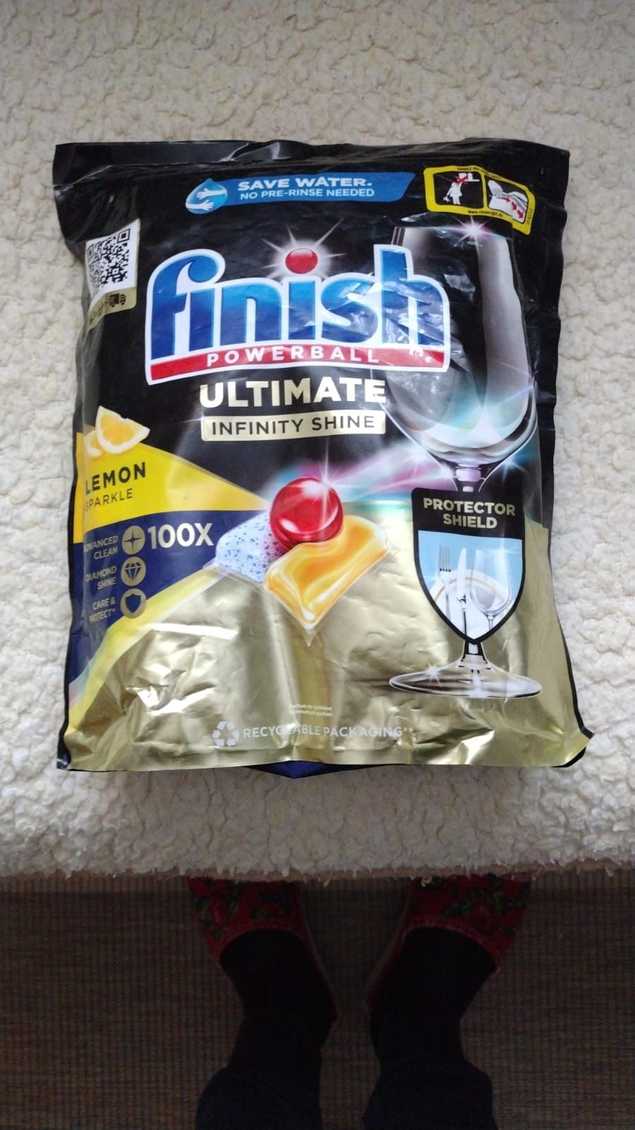 Tabletki do zmywarek FINISH Powerball Ultimate Infinity Shine 100 szt.