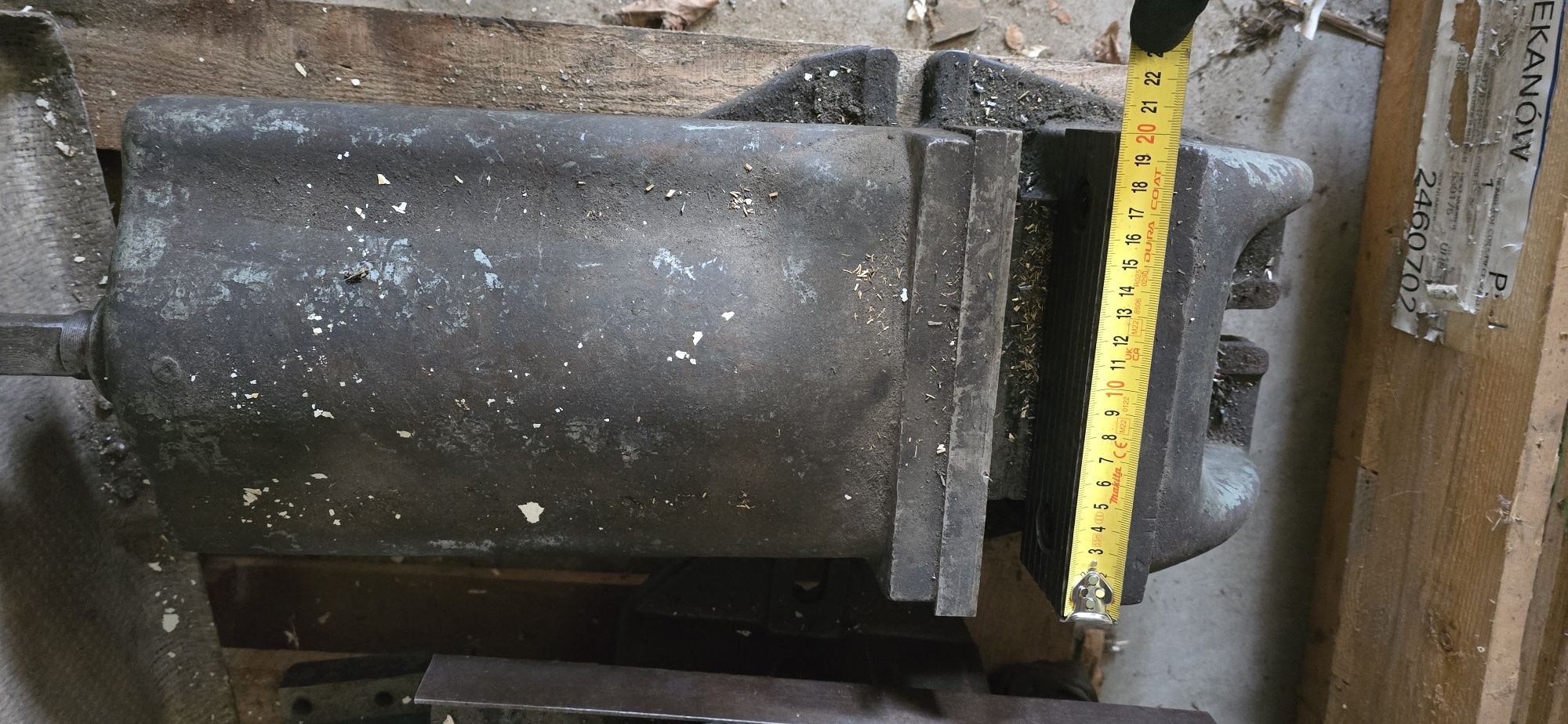 Imadło maszynowe 200mm