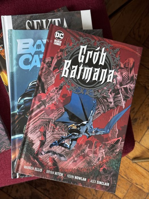 Grób batmana nowy folia