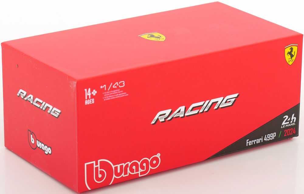 Ferrari 499 #50 Vencedor 24h Le Mans 2024 - Burago 1/43