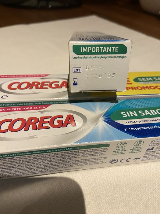 Corega para próteses dentárias (3 unidades)