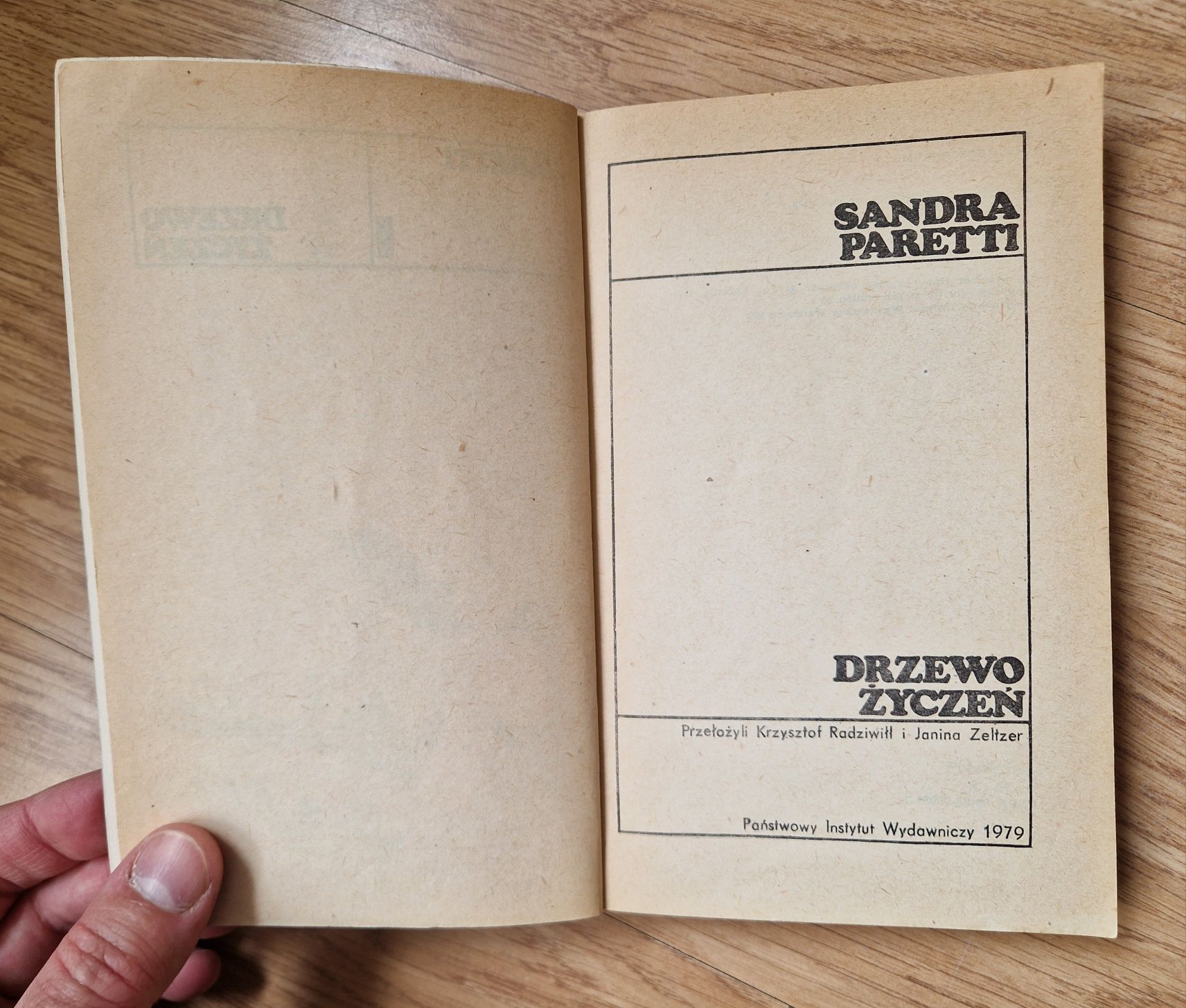 Drzewo życzeń - Sandra Paretti