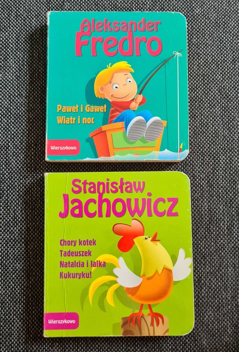 Chory kotek, Kukuryku - Jachowicz. Paweł i Gaweł - Fredro. Wierszykowo