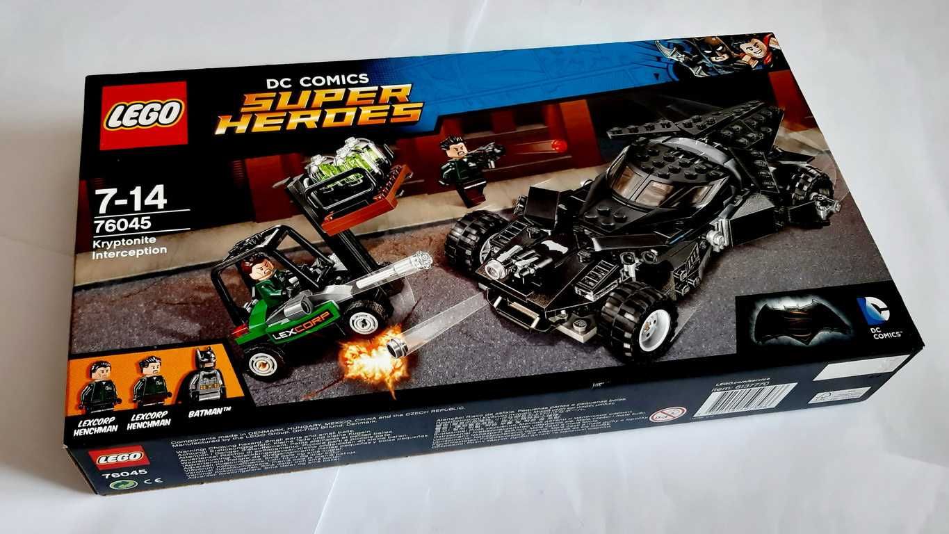 LEGO Super Heroes DC 76045 Kryptonite Interception selado