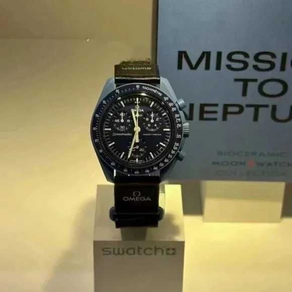 Swatch x Omega Bioceramic Moonswatch  Zegarek kwarcowy
