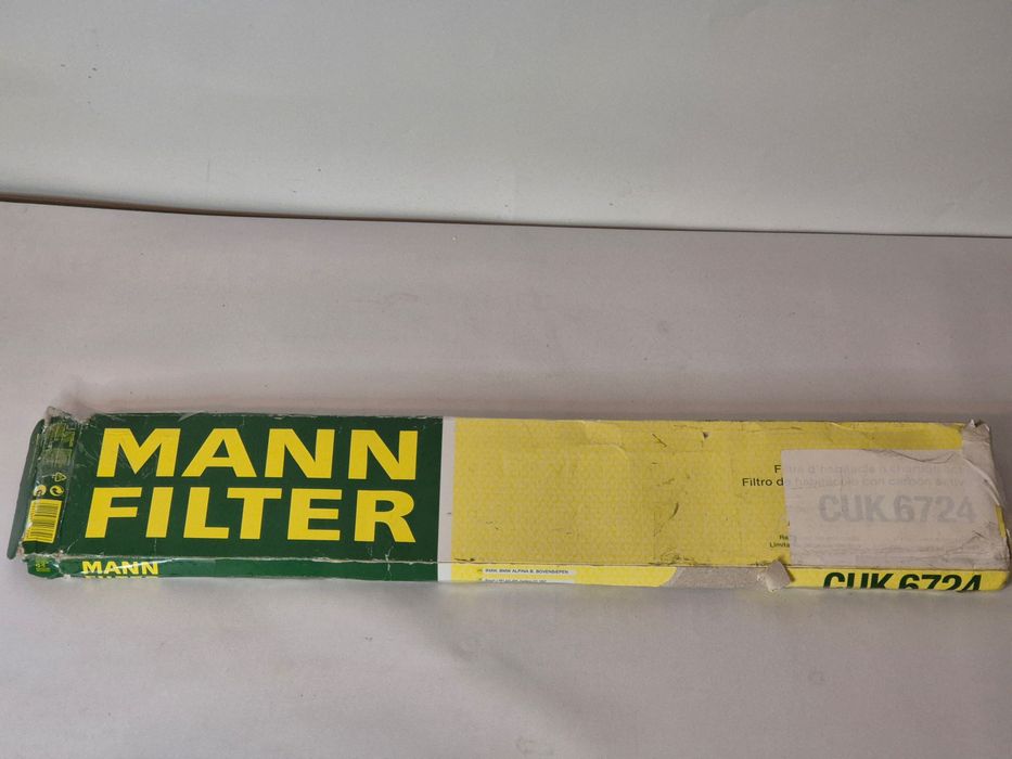 Filtr kabinowy z węglem aktywnym Mann Filter CUK 6724