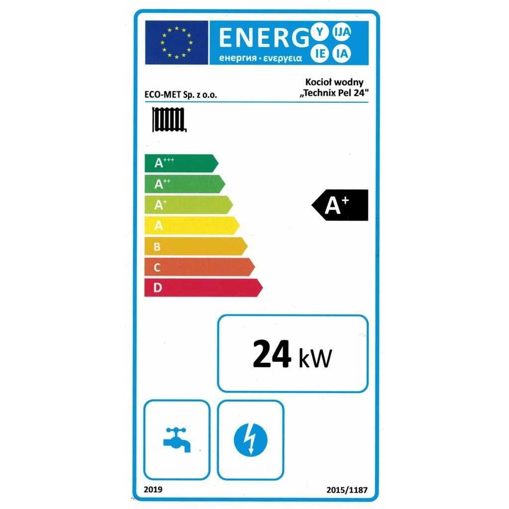 Kocioł pelletowy TECHNIX PELL 24kW – ECODESIGN wydajny piec na pellet