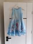 Sukienka h&m Anna i elsa Frozen kraina lodu 128
