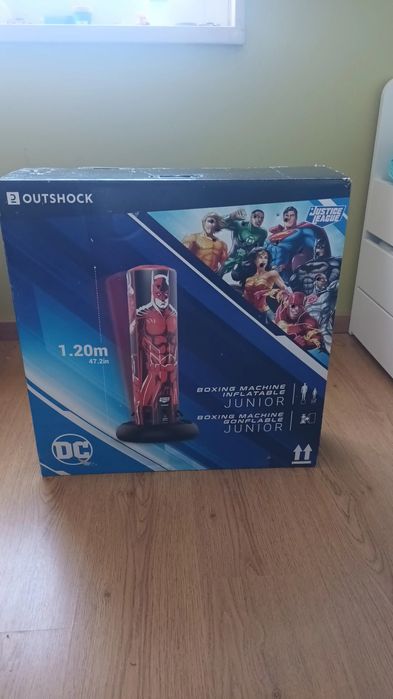 OUTSHOCK SACO DE BOXE com Pé Insuflável de Criança Justice League