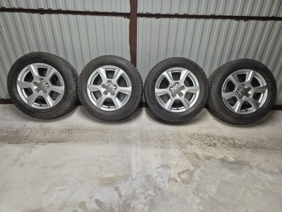 Koła aluminiowe Audi 5x112 r16 225/55 zimówki