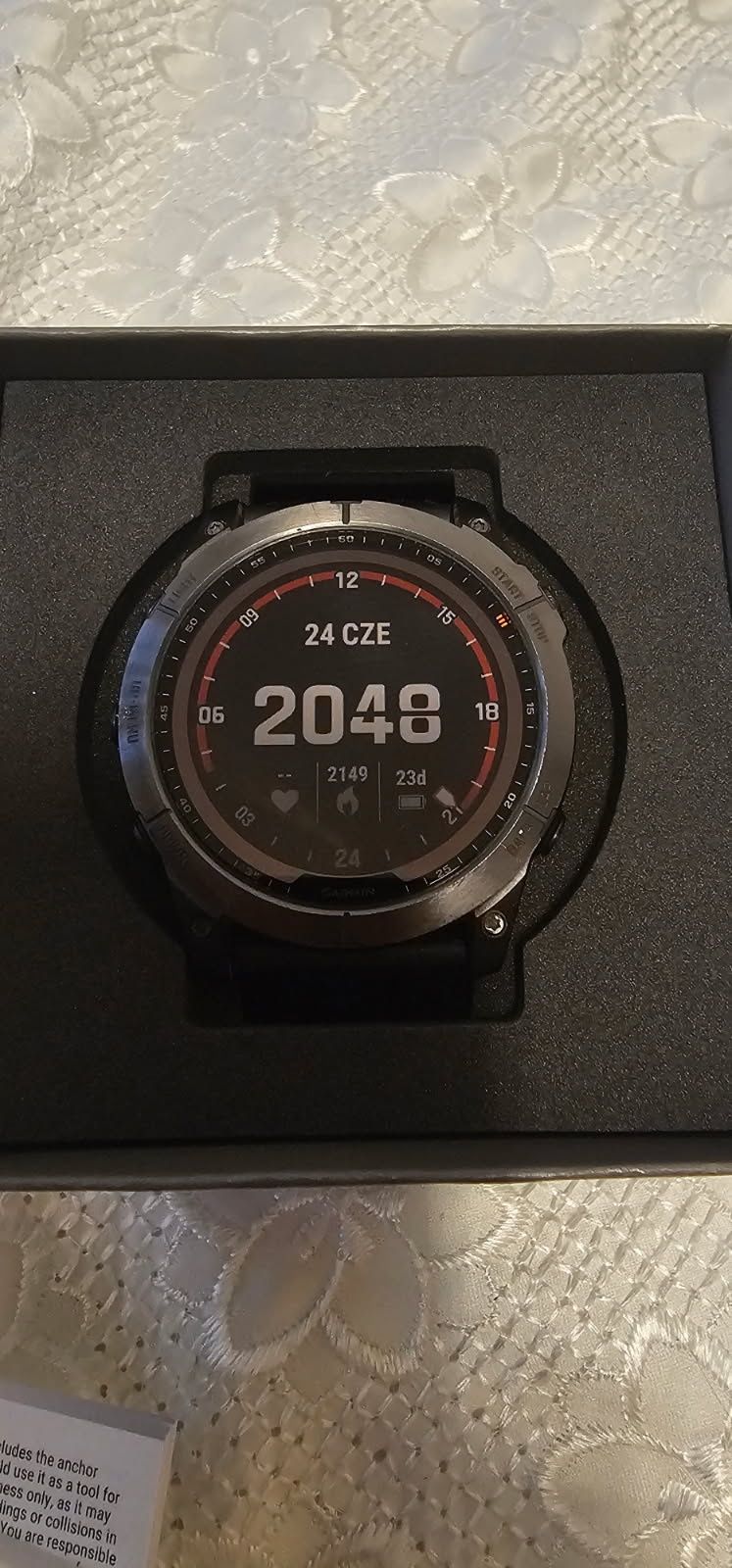 Zegarek Garmin Fenix 7X solar