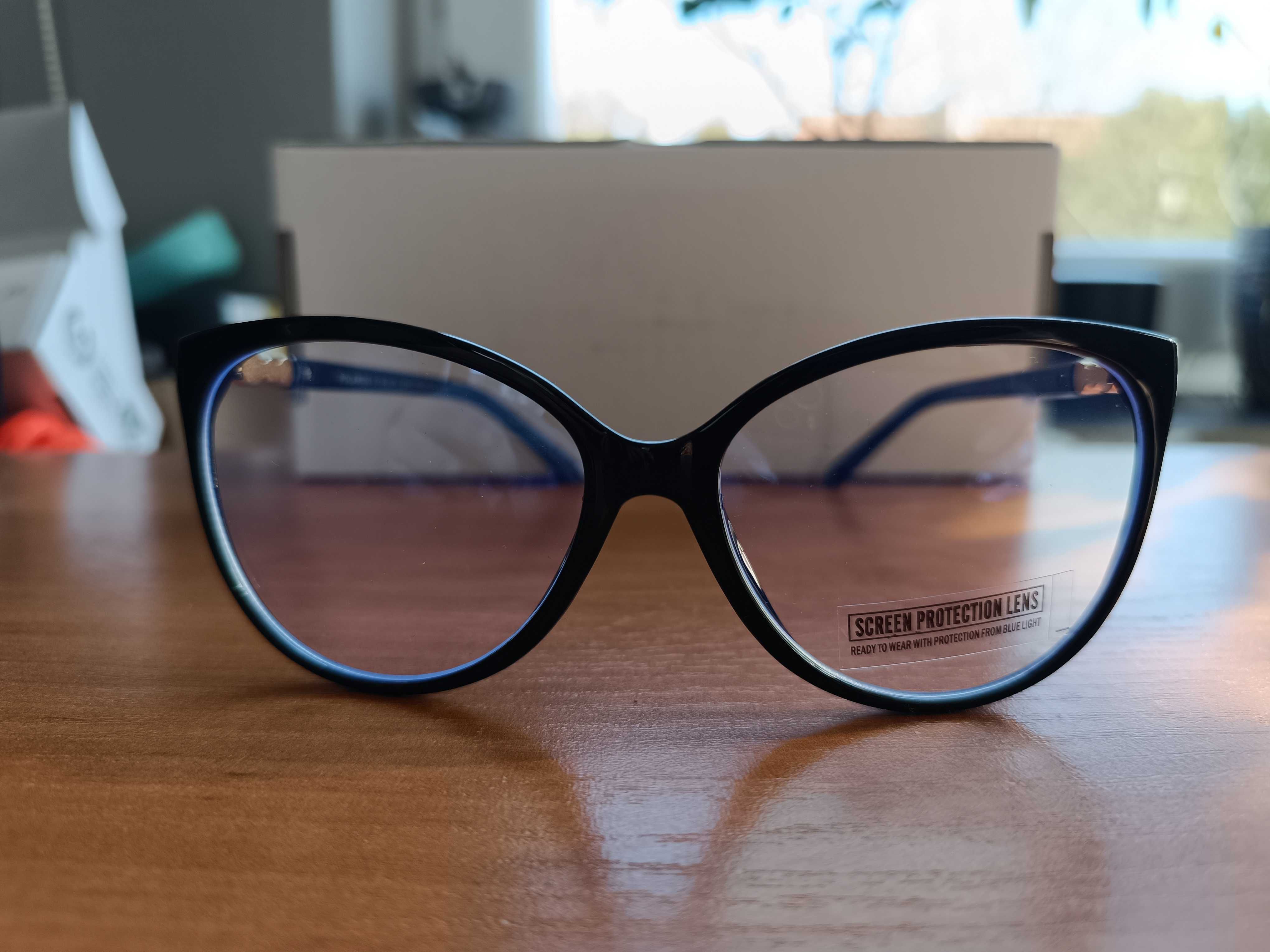 Okulary do komputera z filtrem bluzę nowe
