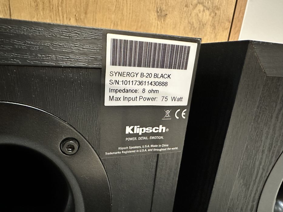 Kolumny Klipsch Synergy B20 stan BDB