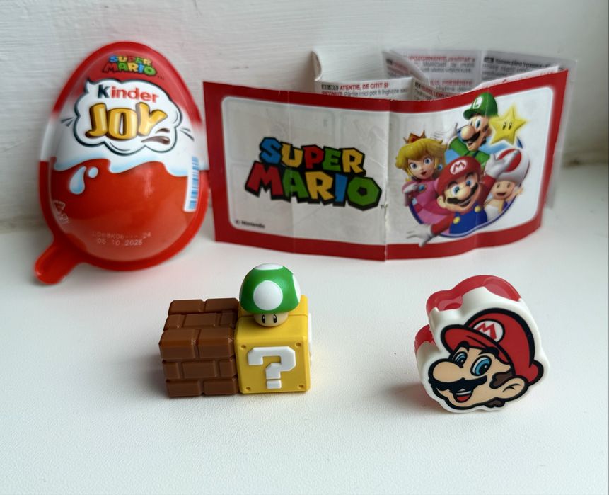 Kinder Joy Mario 2025 кіндер Маріо колекційна фігурка