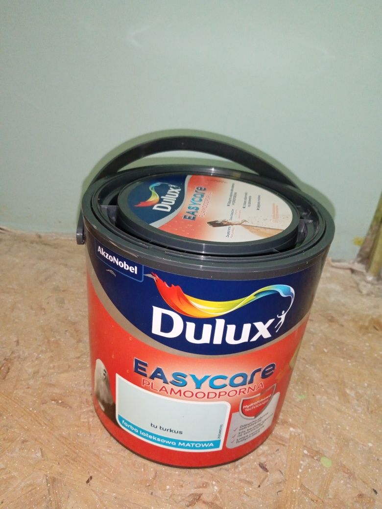 Farba Dulux easycare plamoodporna 2,5l tu turkus