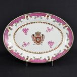 Travessa Porcelana da China com Brasão – circa 1970