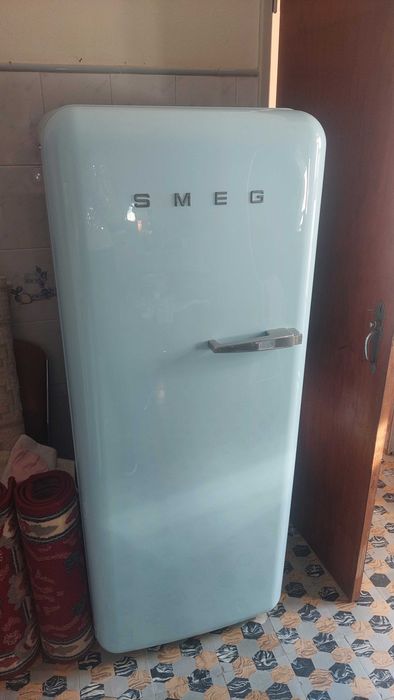 Frigorifico smeg azul bebé