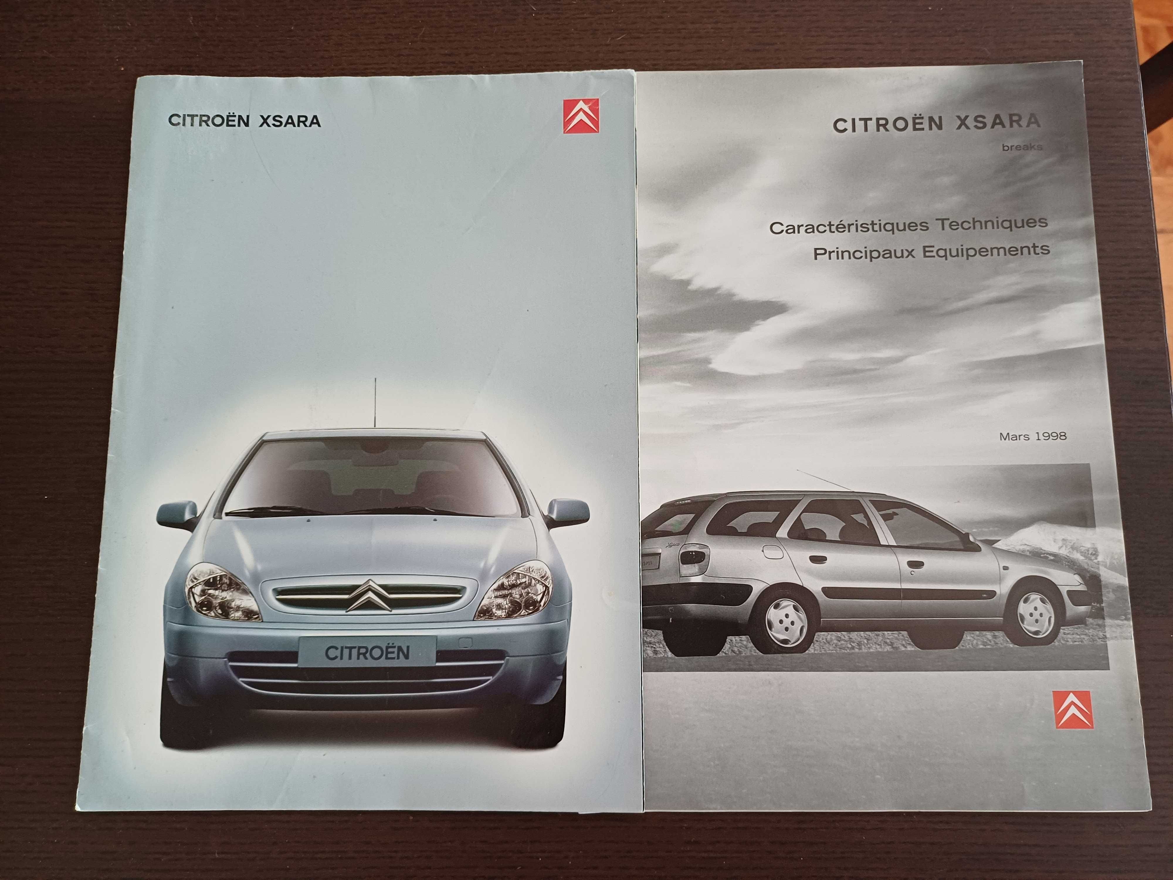 Catálogos de automóveis - várias marcas
