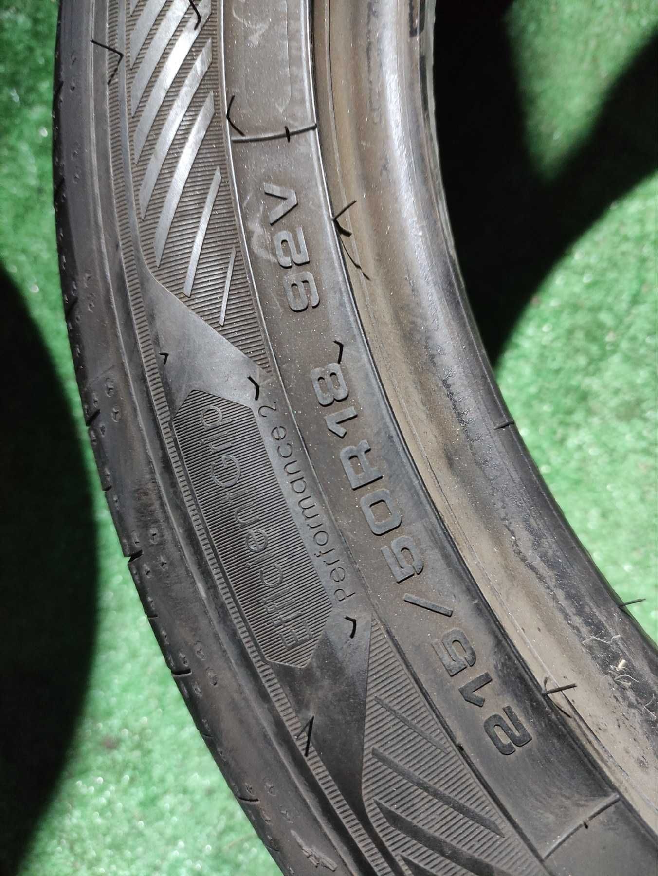 Шини GoodYear EfficientGrip Perf.2 215/50R18 Комплект Літні Нові