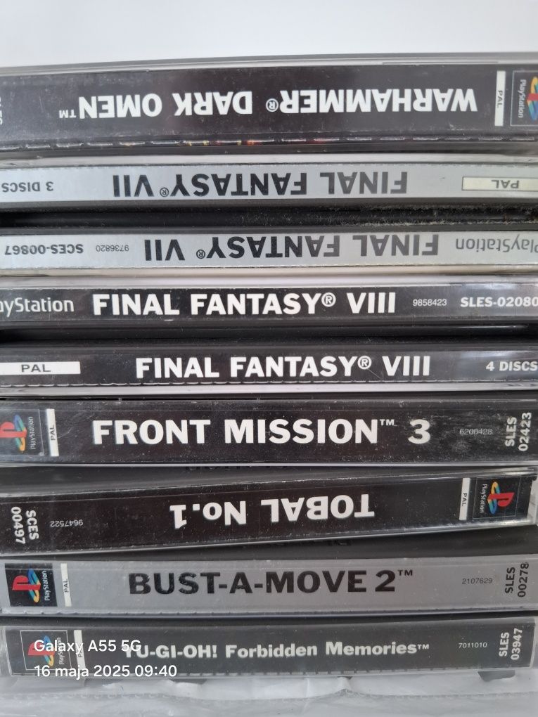 Na sprzedaż gry na ps1