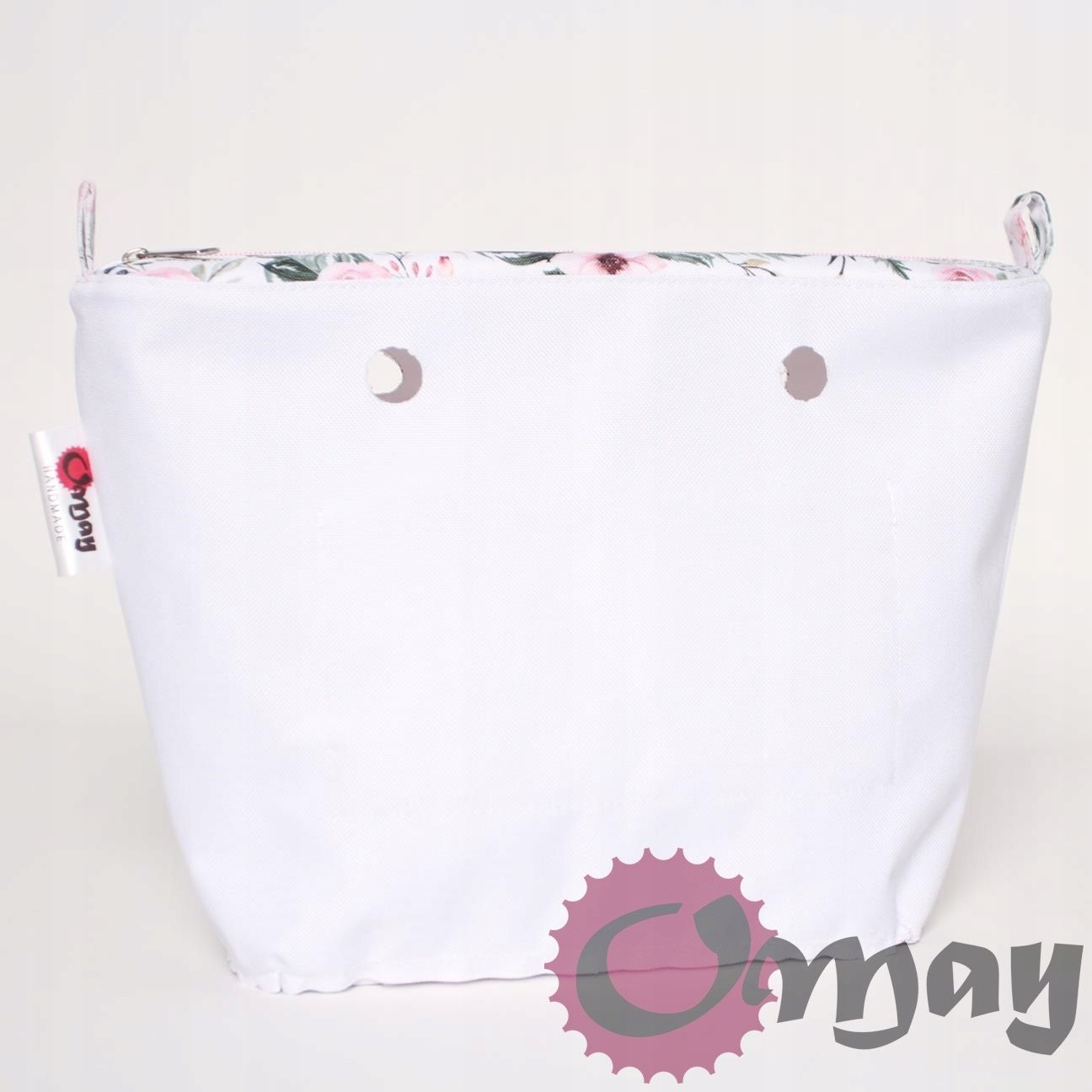 organizer OBAG MINI +OPASKA róże różany ogród 2 kieszenie wkład OMAY
