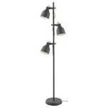 HEKTAR Lampa podłogowa stojąca z 3 reflektorami ciemnoszary IKEA