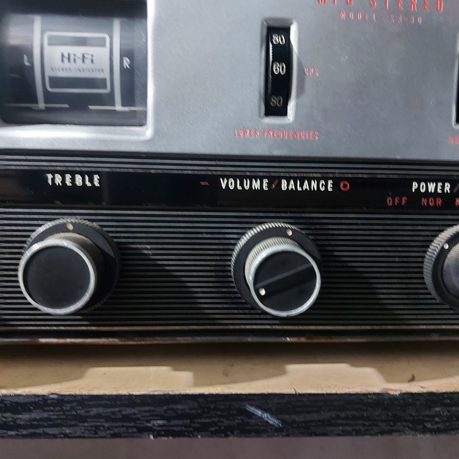 Amplificador  a valvulas national