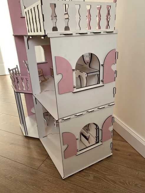 Ляльковий будинок для барбі з меблями дом для кукол большой