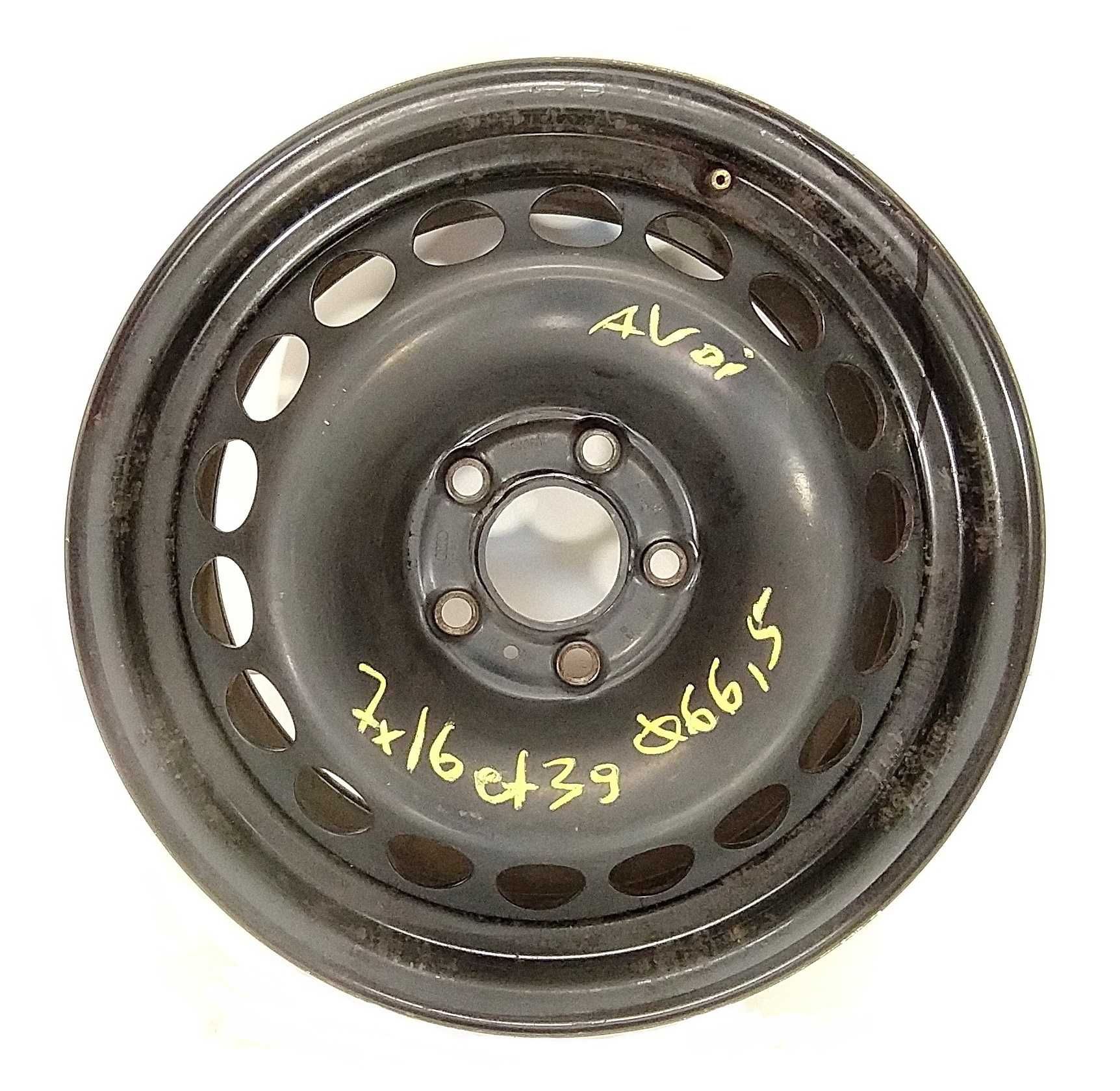 5x112 R16 ET 39 Audi A4 B8 felgi stalowe 1 z 2 / montaż