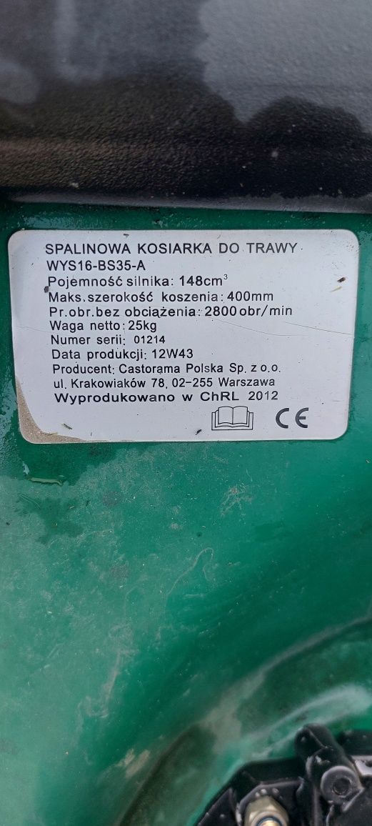 Kosiarka spalinowa Briggs&Stratton 148cc