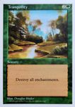 Magic the Gathering  - Tranquility  - 5th Edition