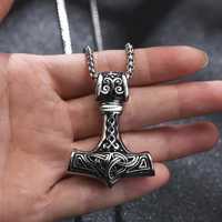 Colar Masculino Thor / Viking - Aço Inoxidável - PulseirasMe4You