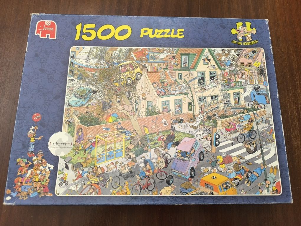 Puzzle 1500 Peças - Cidade Caótica