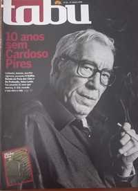 José Cardoso Pires 2008 capa, revista e conteúdos