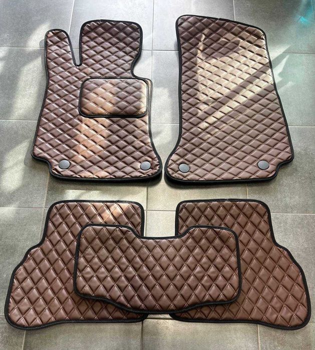 Коврики із екошкіри для Mercedes C-class W205\ W204\ W203\ W208\ W208