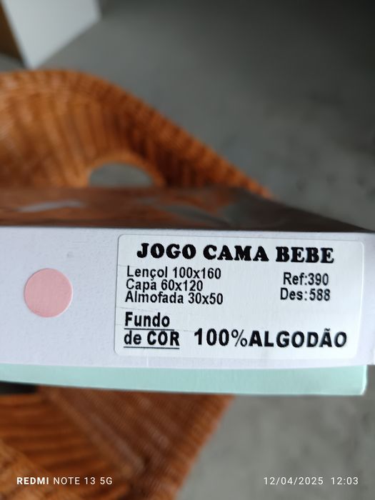 Jogo de Cama de bebé