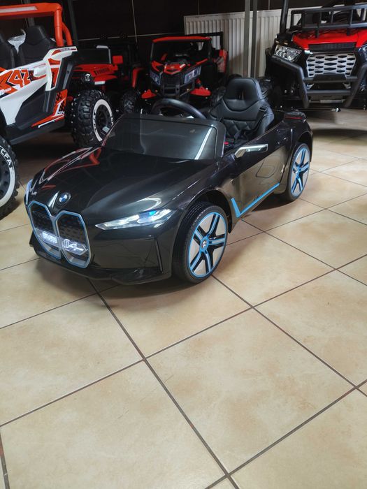 Samochód BMW i4 na akumulator dla dzieci czarny Odbiór Wysyłka Sklep
