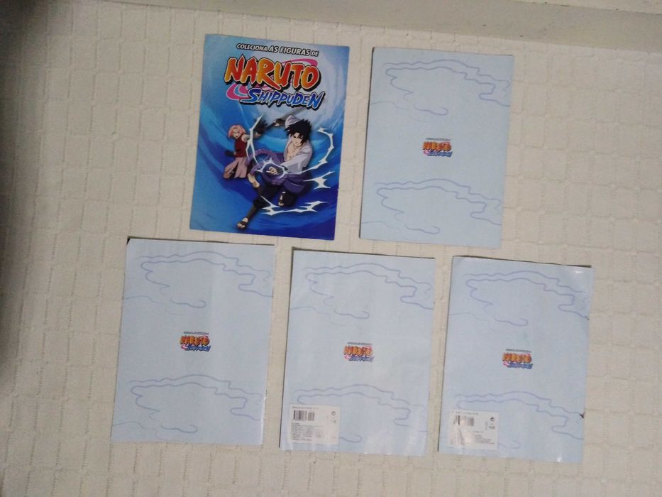 Revistas "Coleciona as Figuras de Naruto Shippuden"