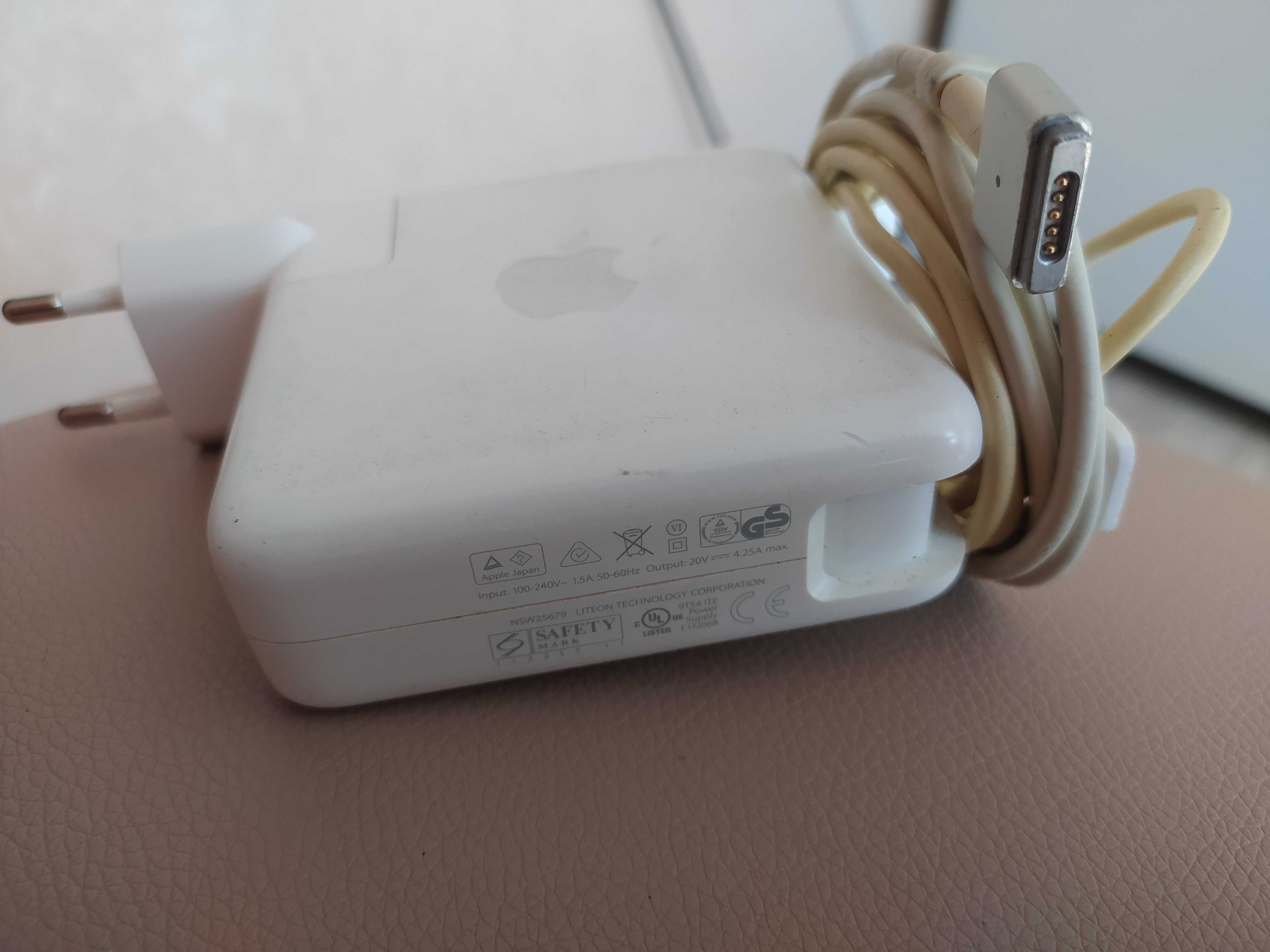 Зарядка до MacBook 85w, MagSafe 2, б/у, оригінал