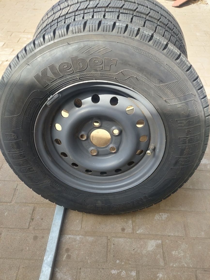 2x kola 5x112 do przyczepki Kleber Translap 185 R14C 102/100R