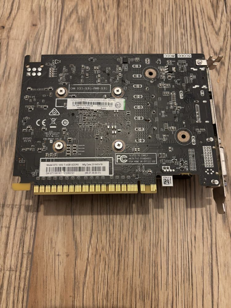 Karta graficzna  Zotac Geforce GTX 1050Ti 4GB GDDR5