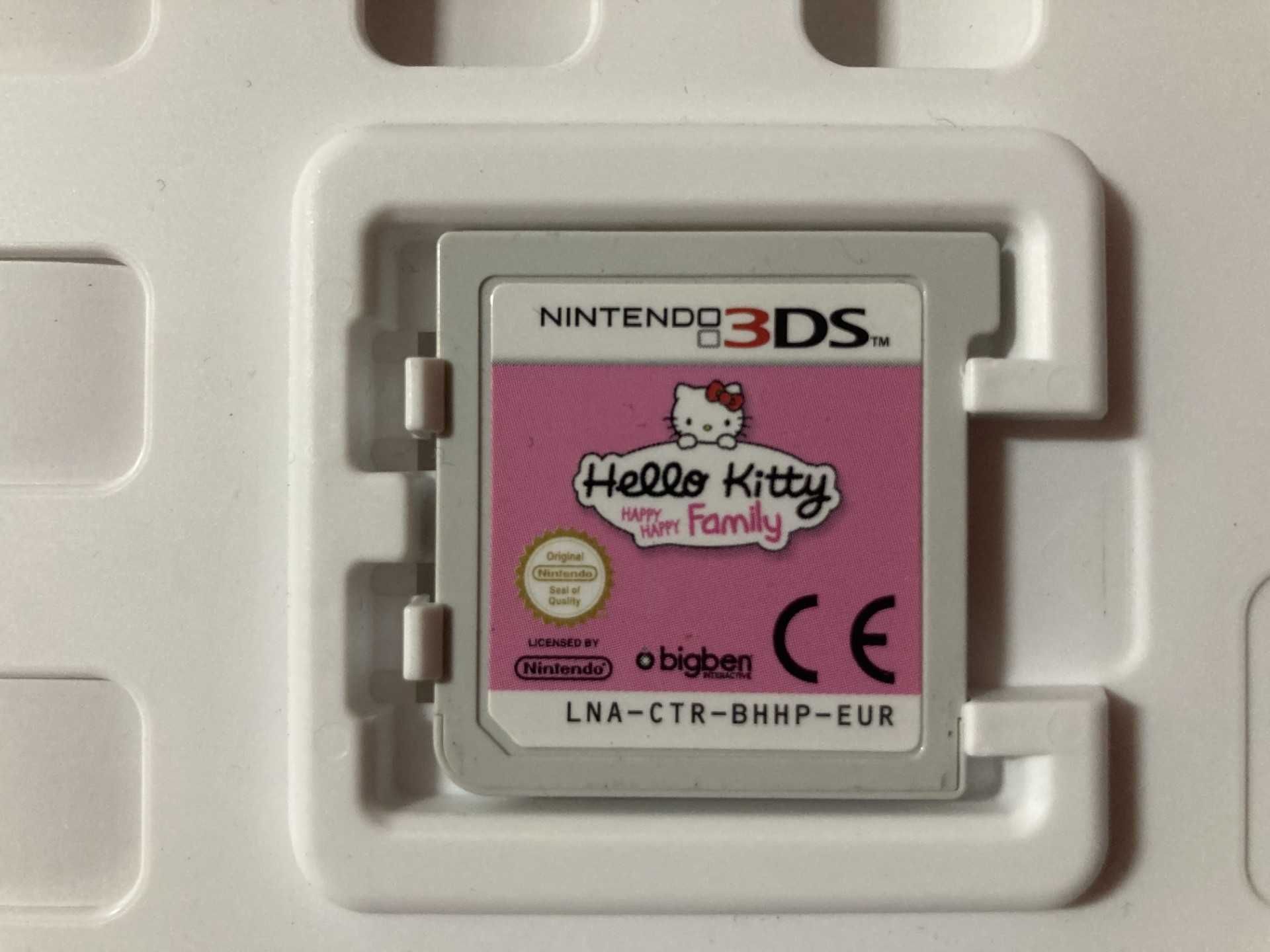 Hello Kitty Happy Happy Family (Nintendo 3DS) Rare