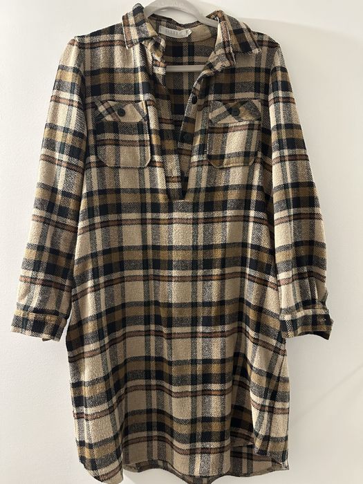 Сукня сорочка в клітинку