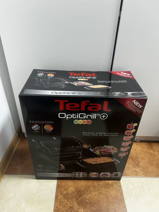 Grill elektryczny Tefal Nowy Gwarancja Faktura OptiGrill+ 714834