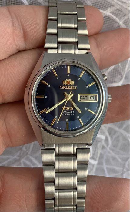 Новые часы Orient Япония 1980х оригинал механика мужские Ориент