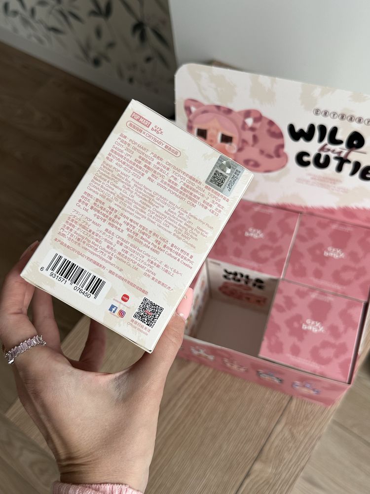 CRYBABY Wild but Cutie Series labubu pop mart