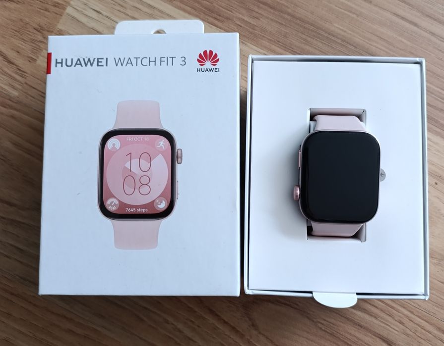 Huawei watch fit 3 różowy