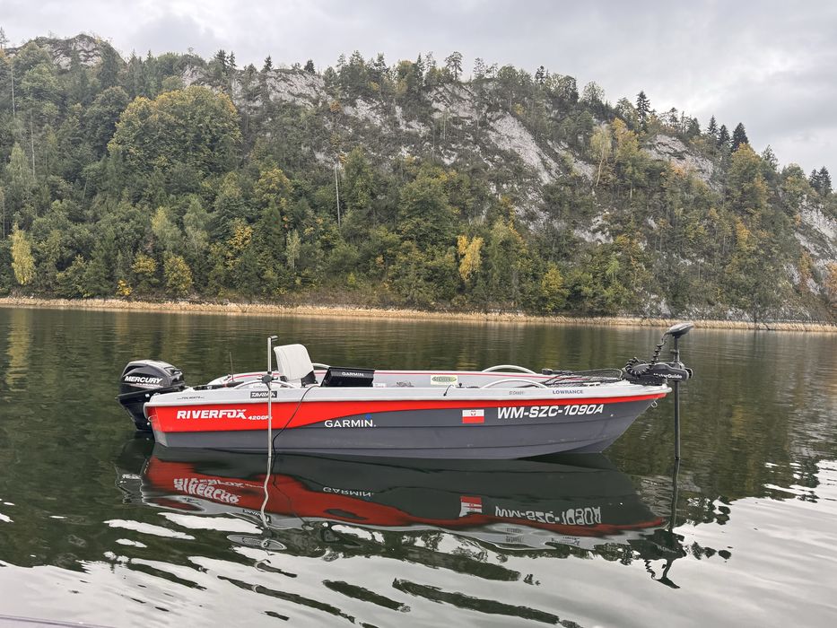 Riverfox River fox 420 gpx mercury 20 motorguide xi3