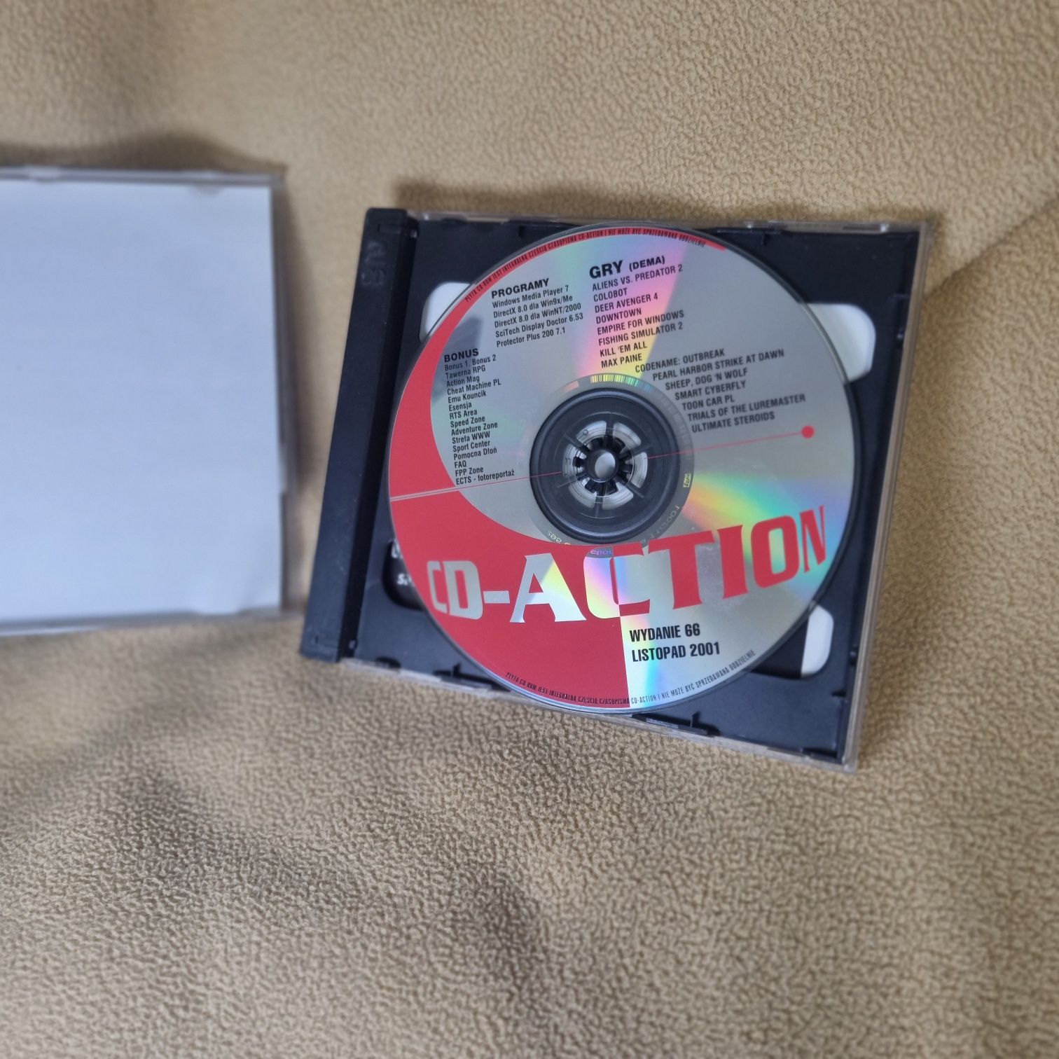 CD-Action nr. 66 11/2001 Listopad 3CD Worms
