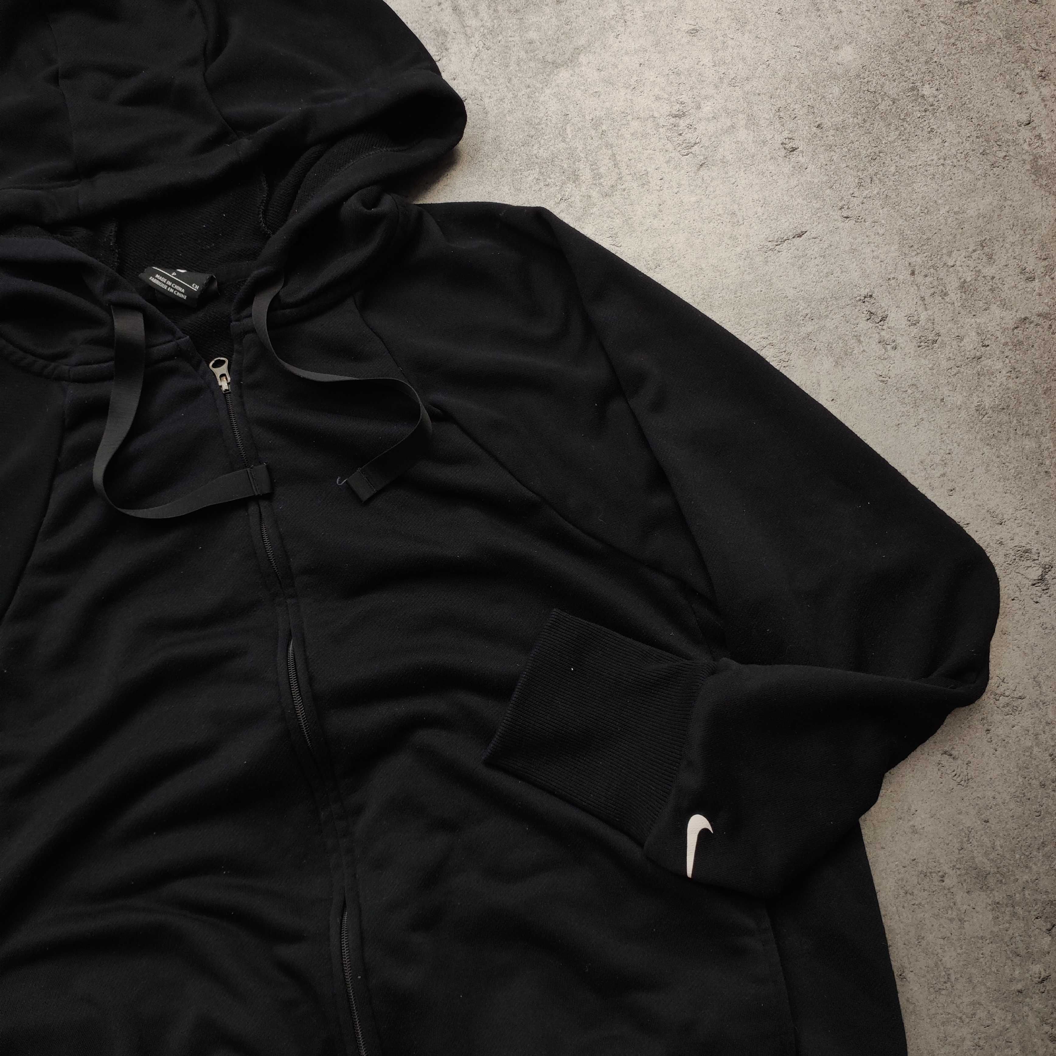 DAMSKA Bluza Rozpinana Hoodie Czarna Sportowa Siłownia Gym Active Nike